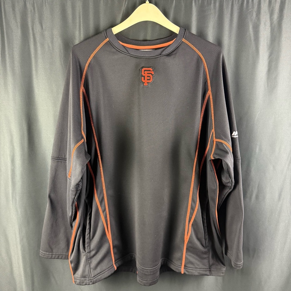 San Francisco Giants Majestic 2XL Pullover with Pockets Authentic Collection